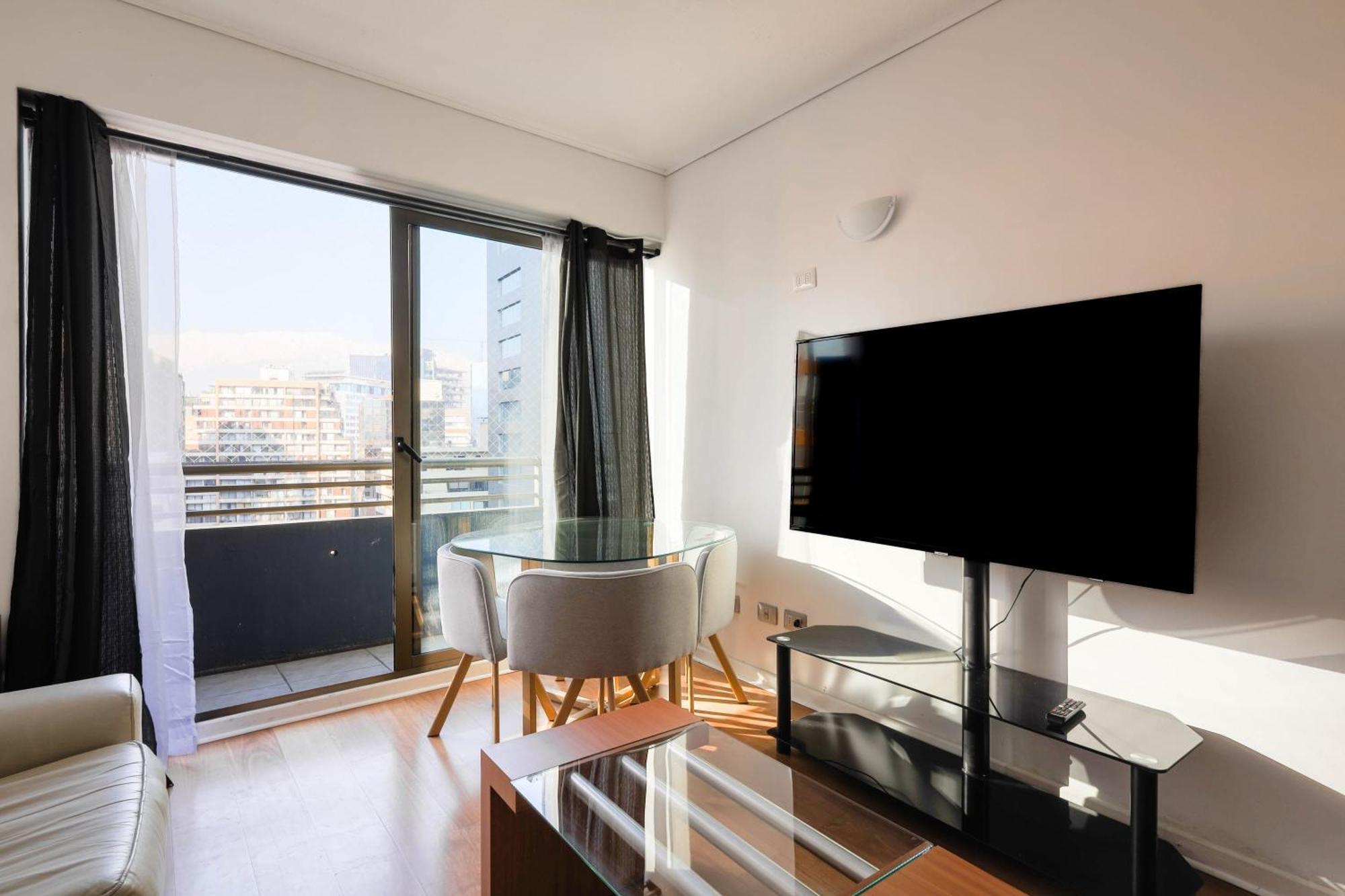 Vitacura Tower A Pasos De Costanera Center & Metro Apartamento *